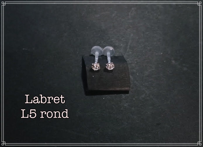Labret en bioflex à l'unité