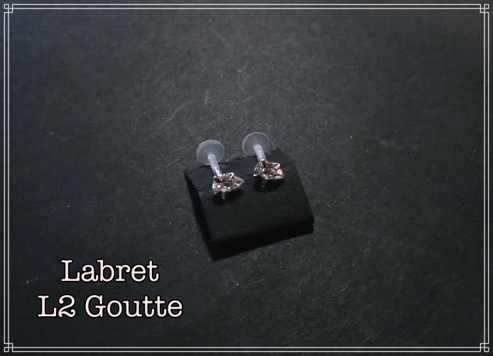 Labret en bioflex à l'unité