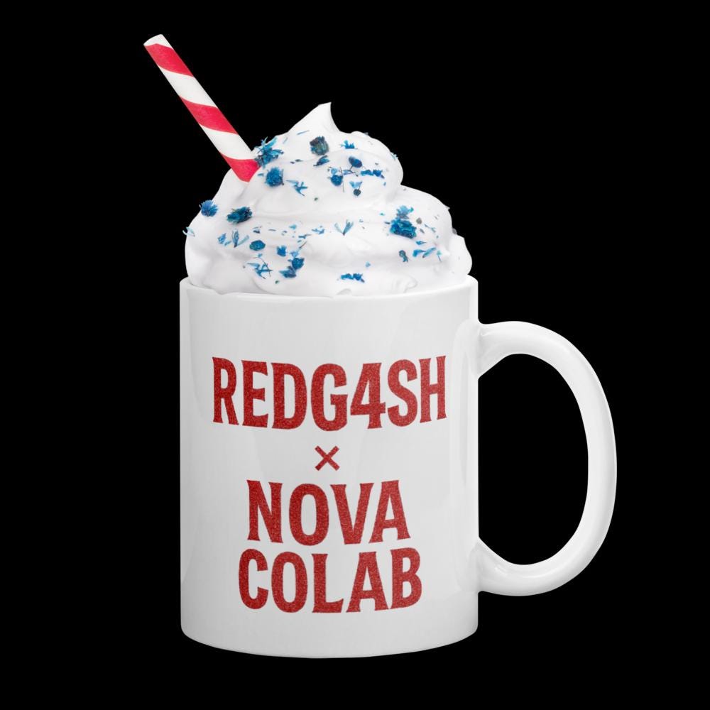 Mug REDGASH vintage skate