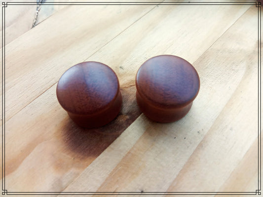 Ecarteur oreille plug en bois type 02 à l'unité
