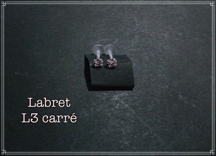 Labret en bioflex à l'unité