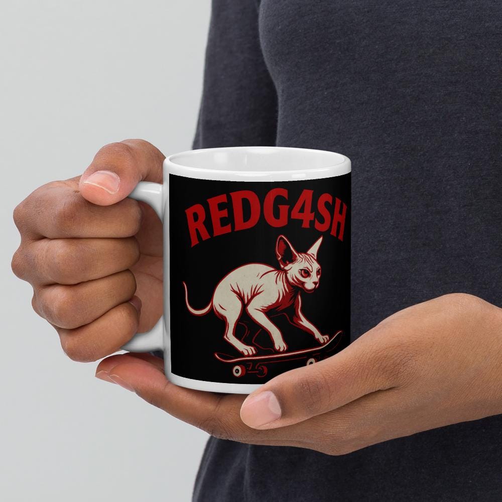Mug REDGASH vintage skate