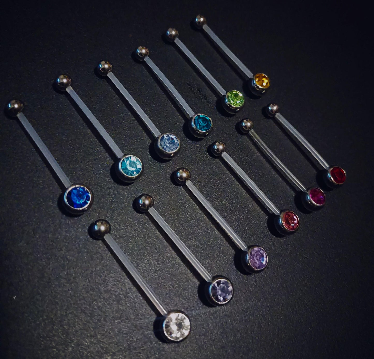 Piercing nombril zircon grossesse à l'unité