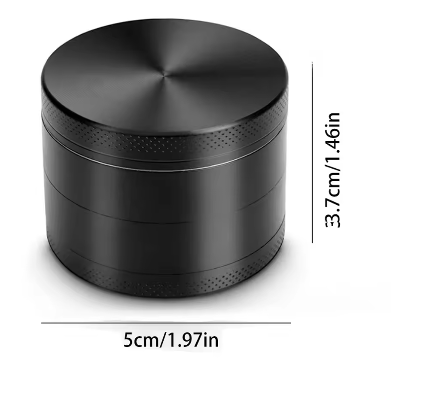 Grinder broyeur d'épices en acier noir